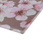 Kirschblütenmuster Schneidebrett (Ecke)