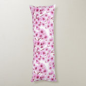 Kirschblütenmuster Seitenschläferkissen (Rückseite (Vertikal))