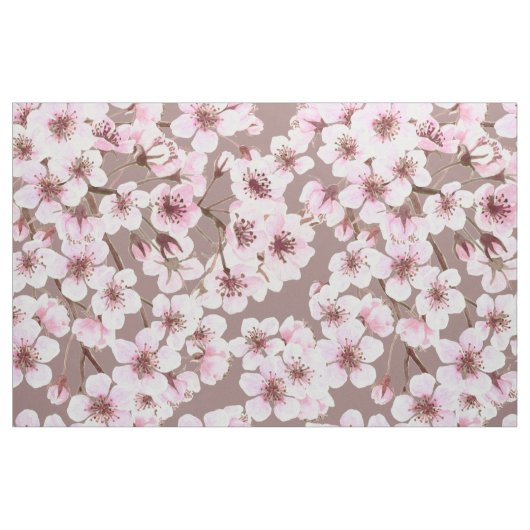 Kirschblütenmuster Stoff (Fat Quarter (45,7 x 55,9 cm))
