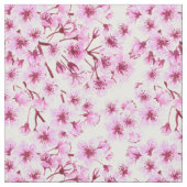 Kirschblütenmuster Stoff (Nahaufnahme)