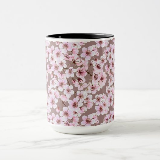 Kirschblütenmuster Tasse (Zentrum)