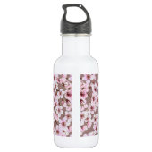 Kirschblütenmuster Trinkflasche (Rückseite)