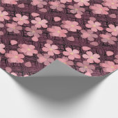 Kirschblütenpapier, Blume Geschenkpapier (Ecke)