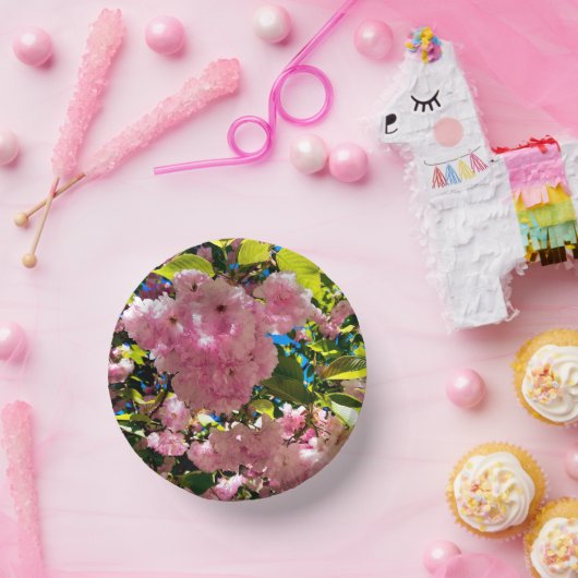Kirschblütenschale, 7" Papierschale Pappteller (Party)