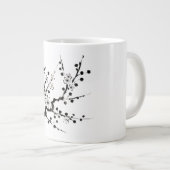 Kirschblütenzweig Jumbo-Tasse (Vorderseite Rechts)