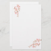 Kirschblütenzweig Stationery Briefpapier (Vorne/Hinten)