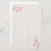 Kirschblütenzweig Stationery Briefpapier (Vorne/Hinten)