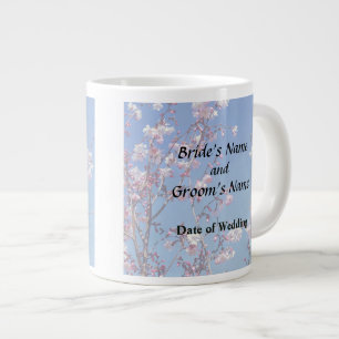 Kirschblütenzweige Hochzeitsprodukte Jumbo-Tasse