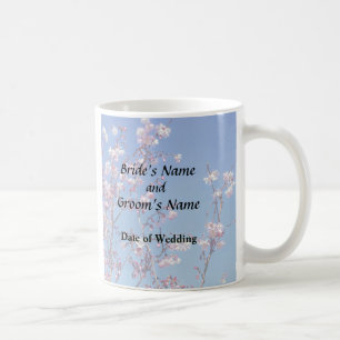 Kirschblütenzweige Hochzeitsprodukte Kaffeetasse