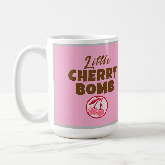 Kirschbombe Kaffeetasse (Links)