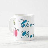 Kirschbombe Kaffeetasse (Vorderseite Links)