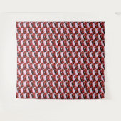 Kirschbombe Wandteppich (Vorderseite (Horizontal))