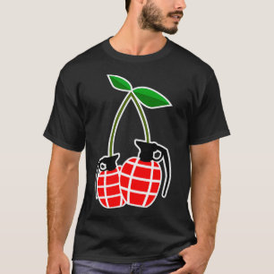 Kirschbomben, Kirschgranaten-Design T-Shirt