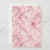 Kirschbrlossom Floral Baby Dusche Einladung (Vorderseite)