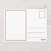 Kirschcocktail Ein bisschen älter, preisgünstiger Postkarte (Rückseite)