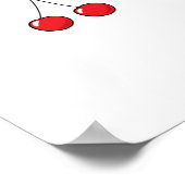 Kirschdesign, Kirschthema Poster (Ecke)