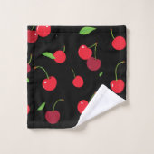 Kirsche 2 badhandtuch set (Waschlappen)