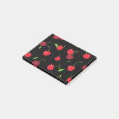 Kirsche 2 post-it klebezettel (angewinkelt)
