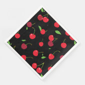 Kirsche 2 serviette (Ecke)
