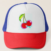 Kirsche 2 truckerkappe (Vorderseite)