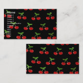 Kirsche 2 visitenkarte (Vorne/Hinten)