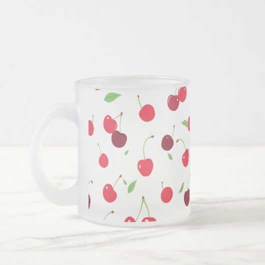 Kirsche 4 mattglastasse (Links)