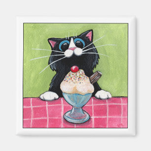 Kirsche auf Spitzenmagneten Magnet