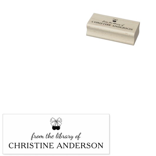 Kirsche |  | Aus der Buchbibliothek Gummistempel (Stempel)