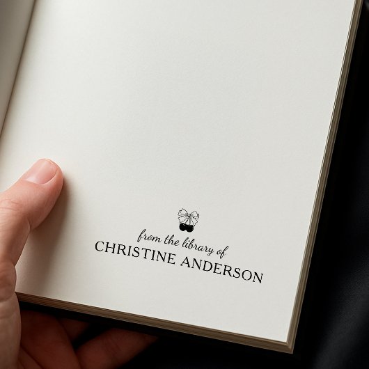 Kirsche |  | Aus der Buchbibliothek Gummistempel