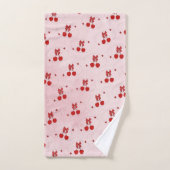 Kirsche Badhandtuch Set (Handtuch)