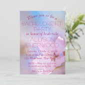 Kirsche blüht Himmlischer Junggeselinnen-Abschied Einladung (Stehend Vorderseite)