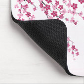 Kirsche blüht pink mousepad (Ecke)