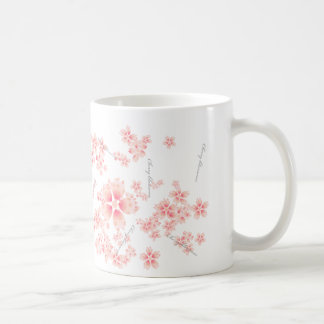 Kirsche-Blüten Kaffeetasse