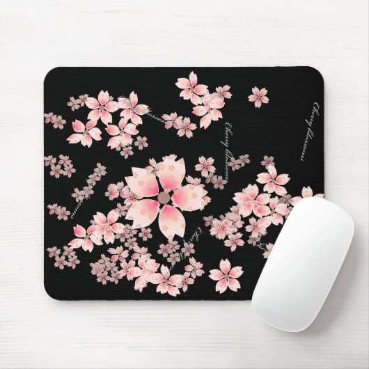 Kirsche-Blüten Mousepad (Mit Mouse)