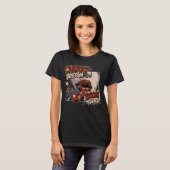 Kirsche Bottom Girl – Retro-Comic-Kirsche T-Shirt (Vorne ganz)
