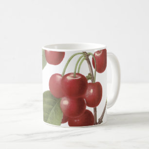 Kirsche (Cerasus domestica) von Redouté Kaffeetasse