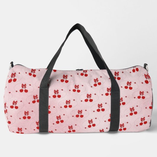 Kirsche Duffle Bag (Vorderseite)