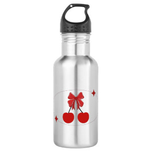 Kirsche Edelstahlflasche