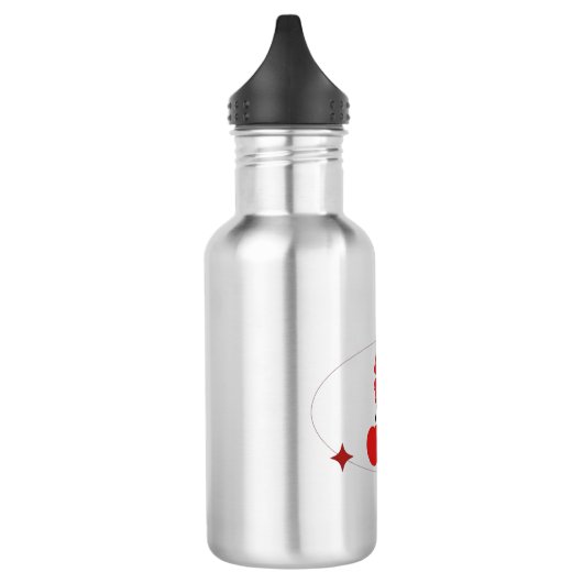 Kirsche Edelstahlflasche (Links)