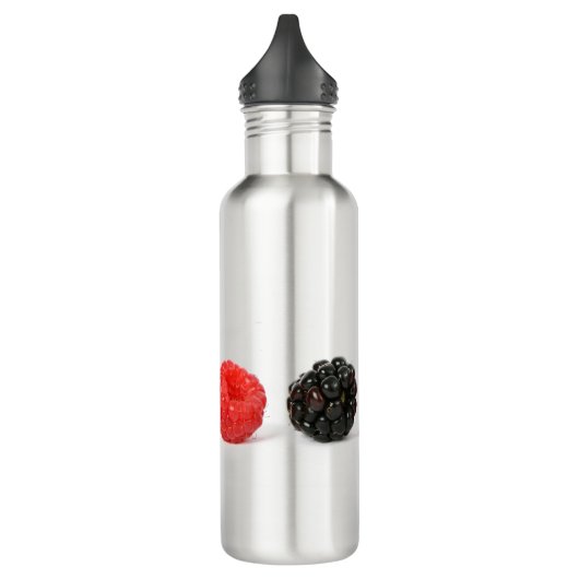 Kirsche, Erdbeere und Berries Edelstahlflasche (Links)