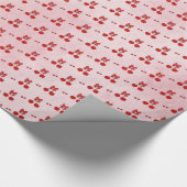 Kirsche Geschenkpapier (Ecke)