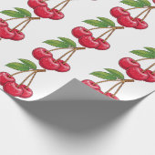 Kirsche Geschenkpapier (Ecke)