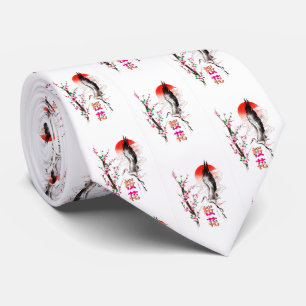 Kirsche Japan Pastell Sakura Krawatte