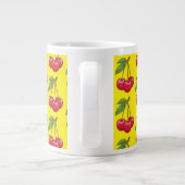 Kirsche Jumbo-Tasse (Rückseite)