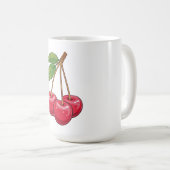 Kirsche Kaffeetasse (VorderseiteRechts)