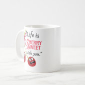KIRSCHE KAFFEETASSE (Vorderseite Links)