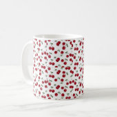 Kirsche Kaffeetasse (Vorderseite Links)