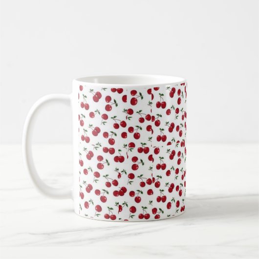 Kirsche Kaffeetasse (Links)