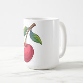 Kirsche Kaffeetasse (VorderseiteRechts)