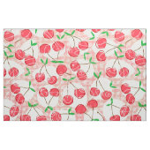 Kirsche Kirsche Gingham Stoff (Fat Quarter (45,7 x 55,9 cm))